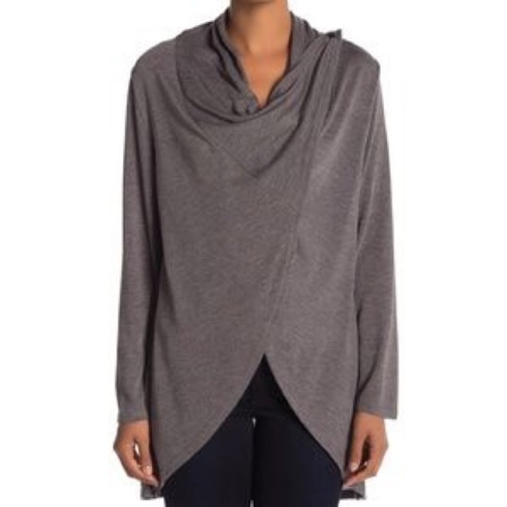 Papillon Draped Front Cardigan - Medium